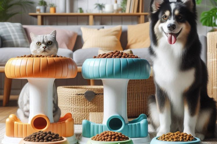 Ideias de Móveis com Comedouros para Cães e Gatos