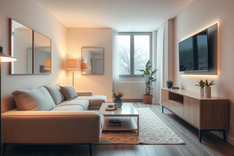 Como Decorar de forma  inteligente cômodos pequenos