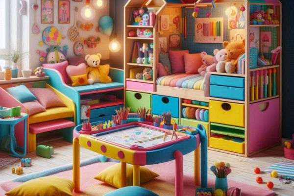 Dicas de Móveis Multifuncionais para Crianças