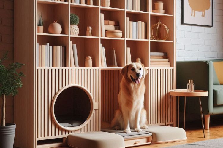 Estantes com Espaço Pet