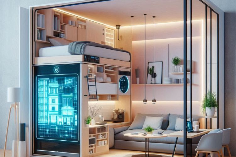 Tecnologia em Casa com móveis inteligentes