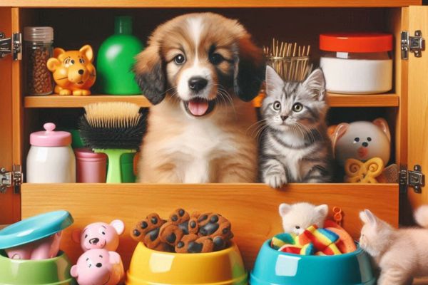 Armário para Produtos Pets