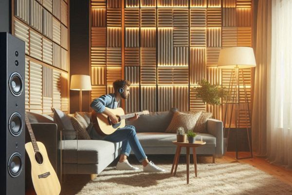 Como melhorar a acústica de um pequeno apartamento
