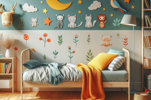 Decoração de Quarto Infantil Simples e Barato: Dê Asas à Imaginação Sem Gastar Muito