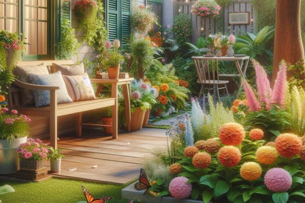 Como Fazer um Pequeno e Lindo Jardim para uma Pequena Casa