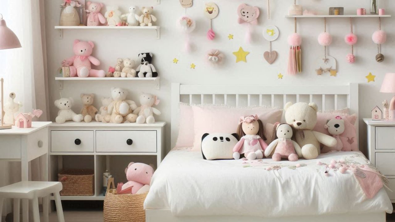 Decoração de Quarto Infantil Feminino Simples e Barato