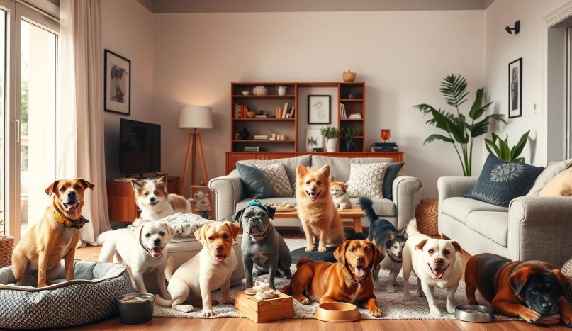 Inclusão do mundo dos pets na dia a dia da casa