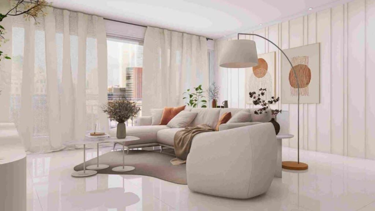 Porcelanato: como usar de forma harmoniosa em um apartamento pequeno